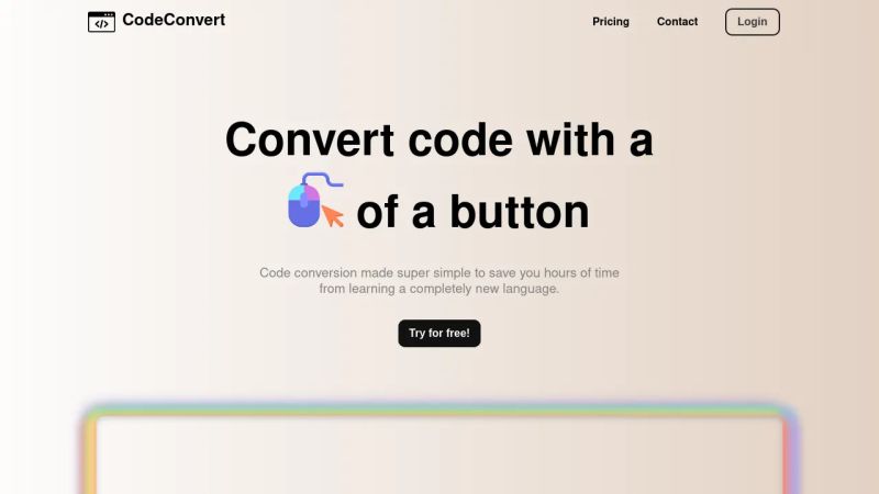 Login Codeconvert - Minimal Arts - Ultra HD High Resolution Collection